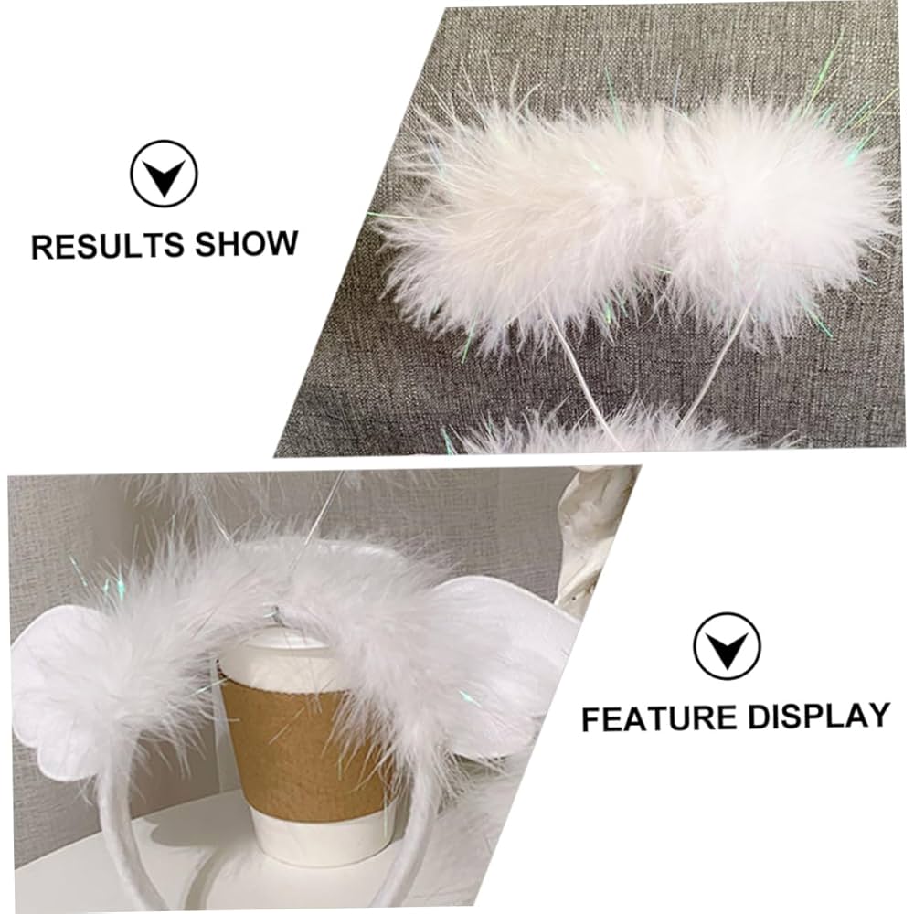 ⭐︎新品未使用⭐︎リリコラム ツノカチュ 天使の羽カチューシャタイプ（透明） ⭐︎新品未使用⭐︎リリコラム ツノカチュ 天使の羽カチューシャ